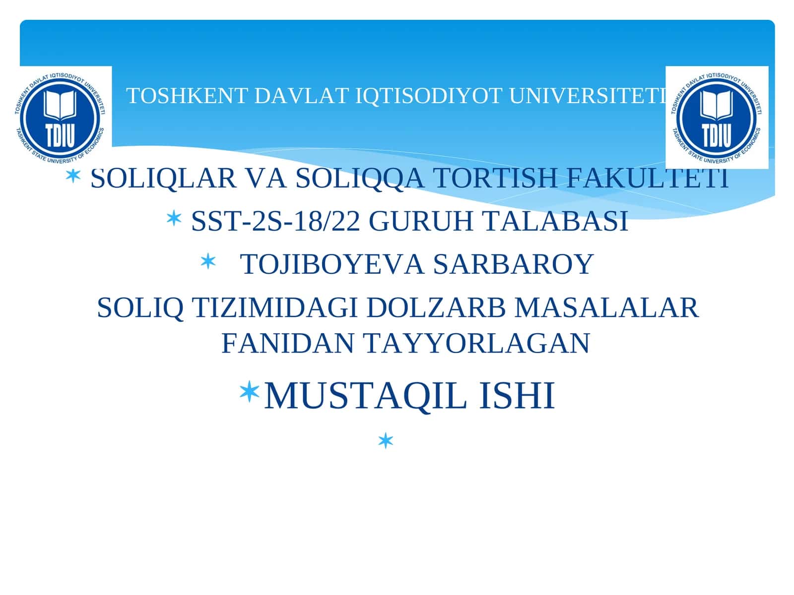Moliyaning mohiyati va funksiyalari 1