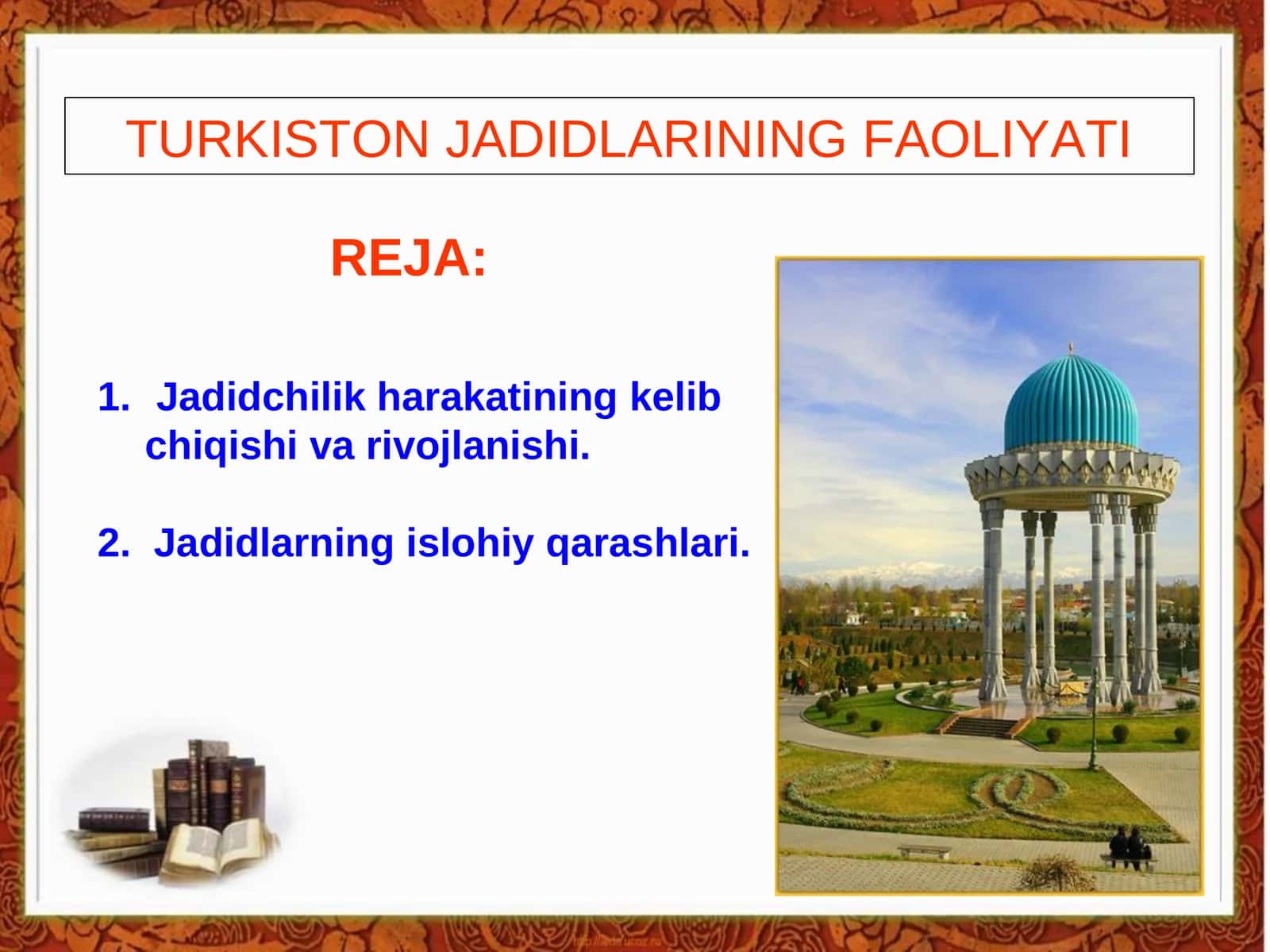 Turkiston Jadidlarining Faoliyati 1