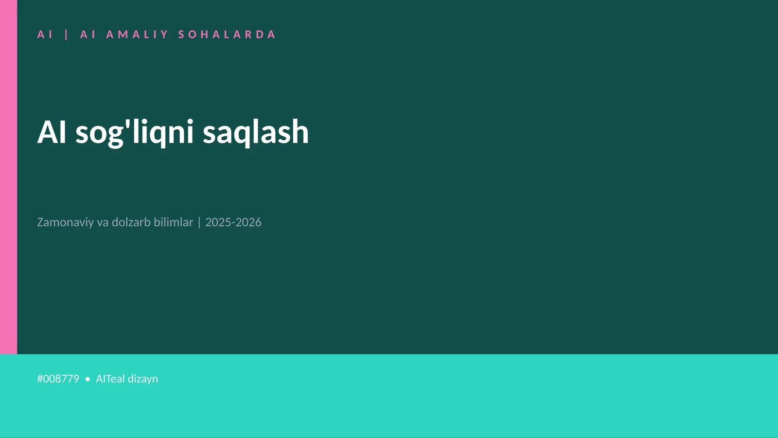AI sog'liqni saqlash 1