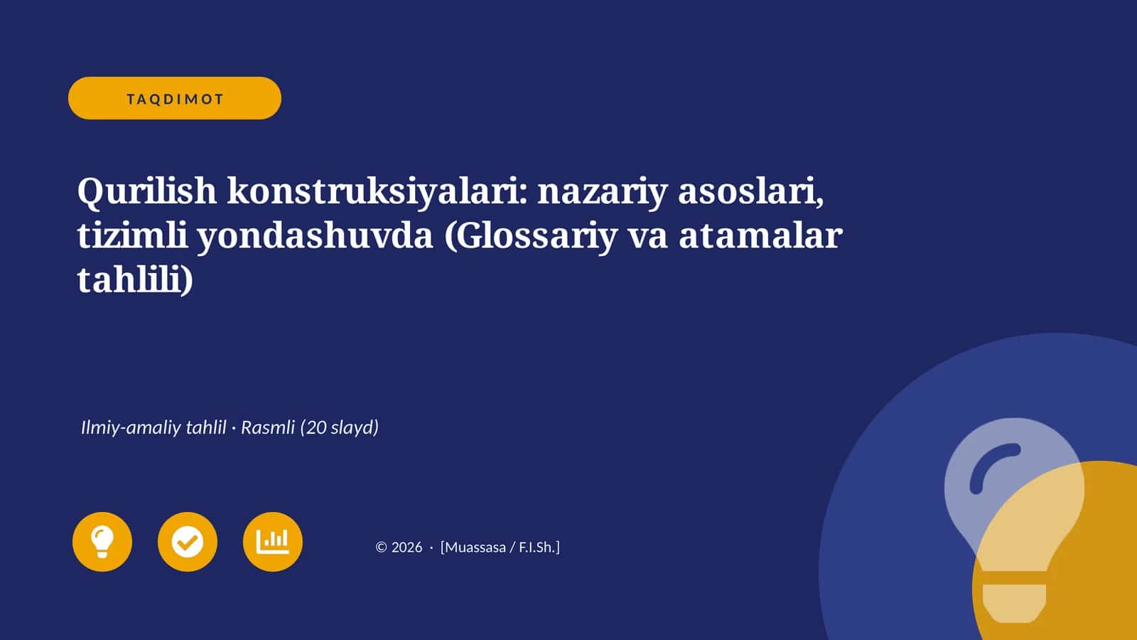 Qurilish konstruksiyalari: nazariy asoslari, tizimli yondashuvda (Glossariy va atamalar tahlili) 1