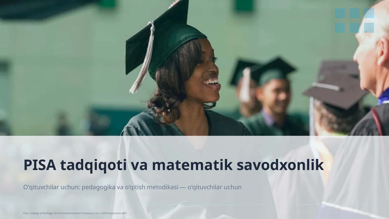 PISA tadqiqoti va matematik savodxonlik 1