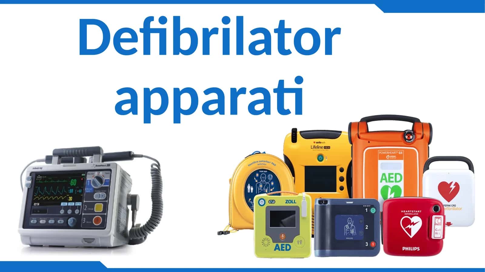 Defibrilator apparati 1