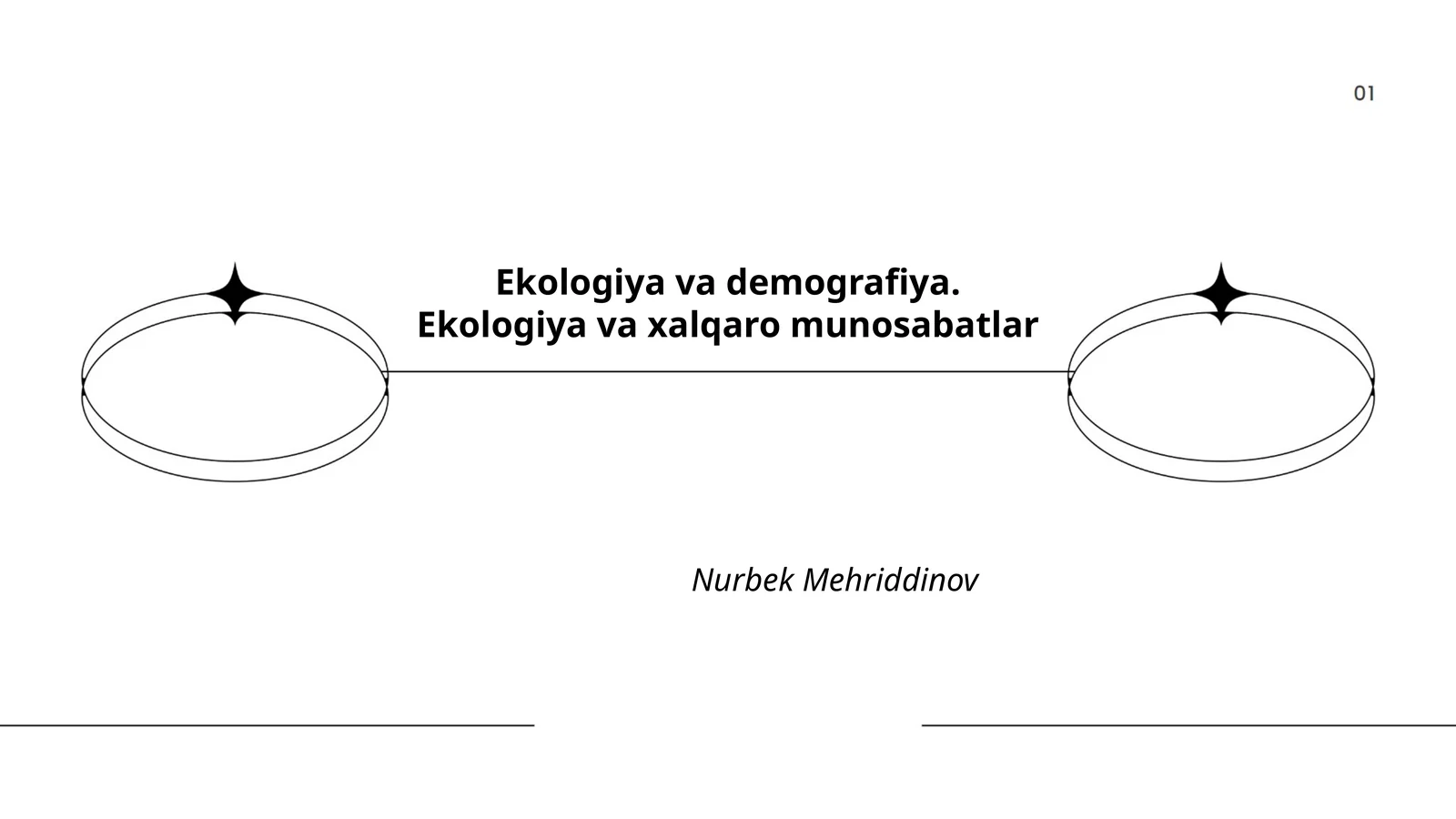 Ekologiya va demografiya 1