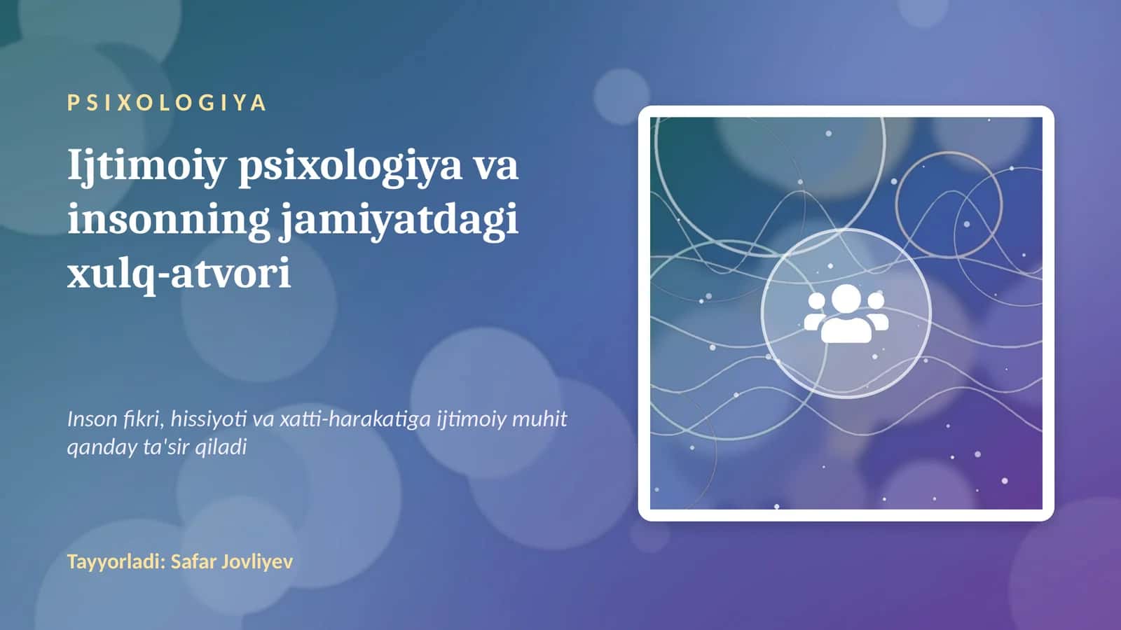 ijtimoiy psihologiya 1