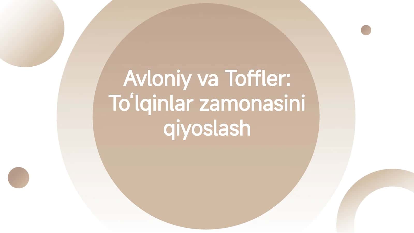Ikki Fikrning To’lqini 1