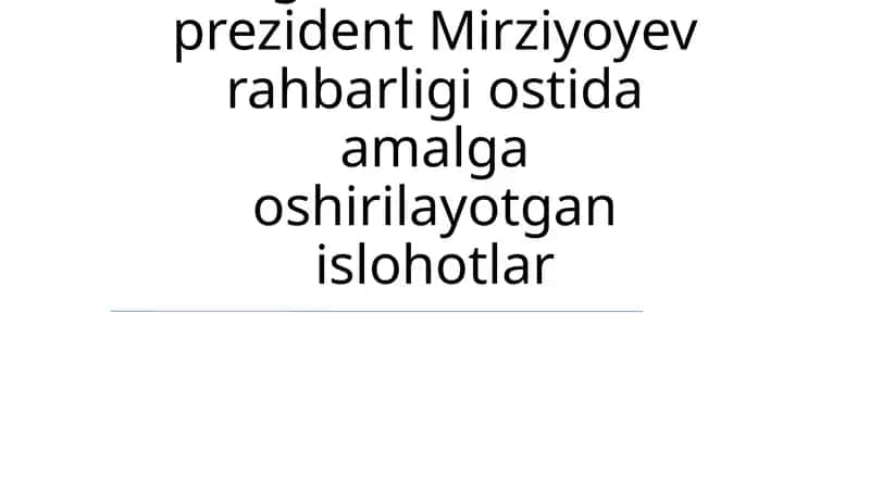 Iqtisodiy liberalizatsiya va xorijiy investitsiyalar 1