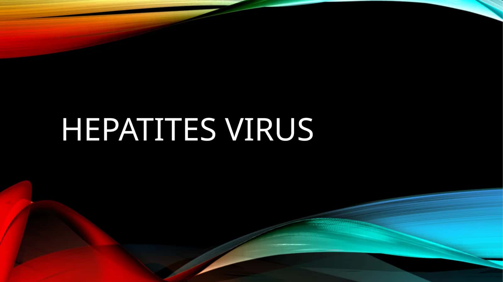 Hepatitesvirus 1