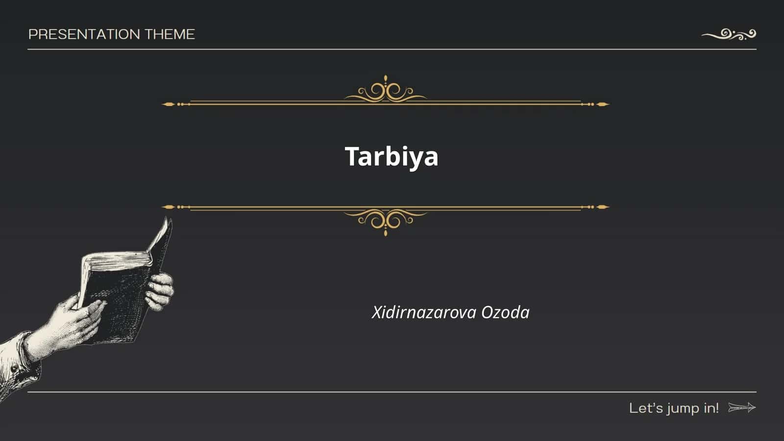 Tarbiya asoslari 1