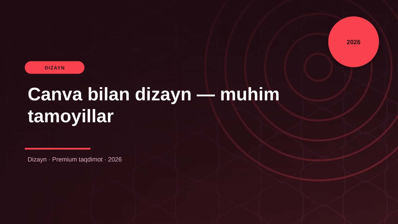 Canva bilan dizayn — muhim tamoyillar 1