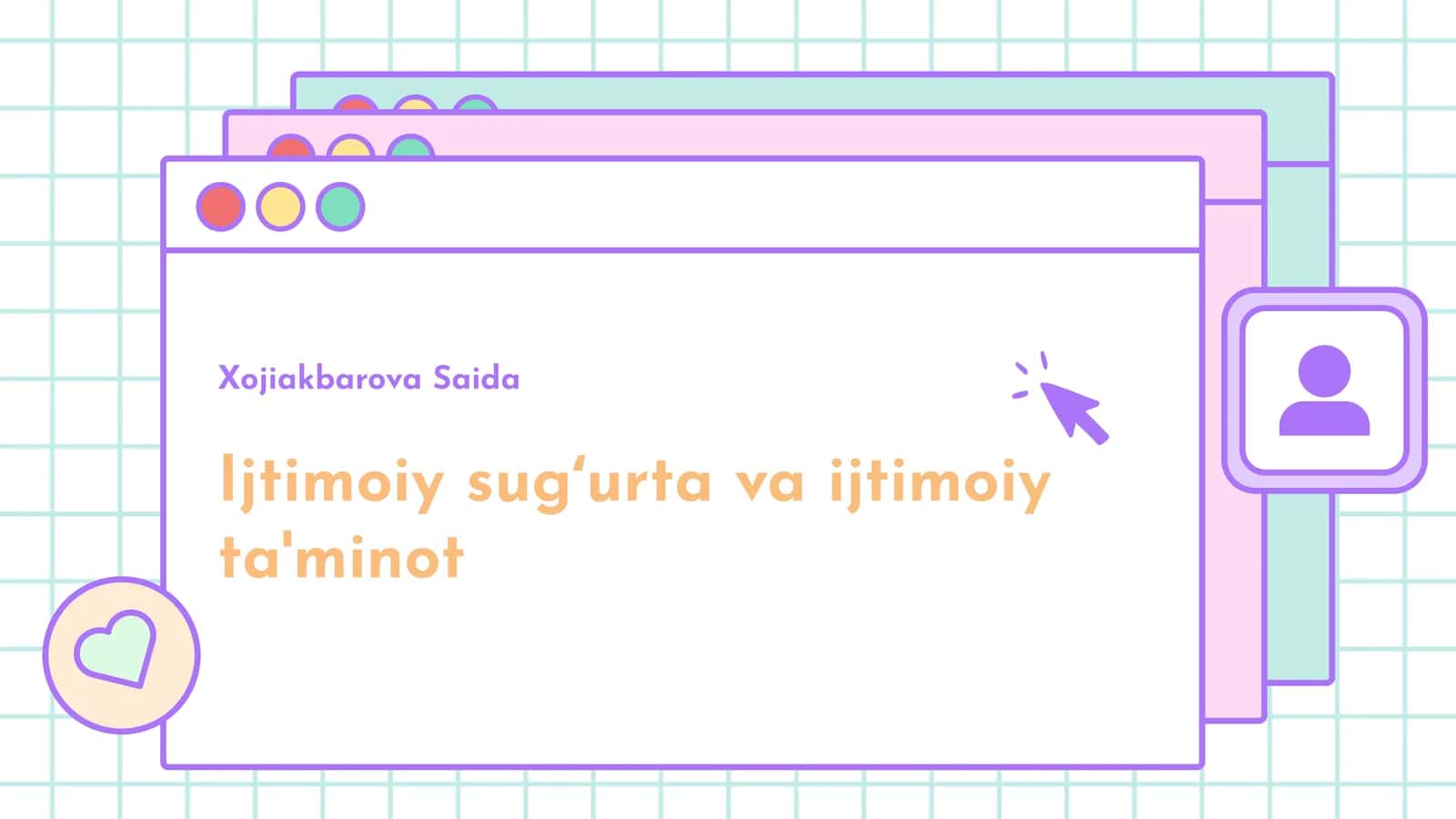 Ijtimoiy sugʻurta va ijtimoiy ta'minot 1