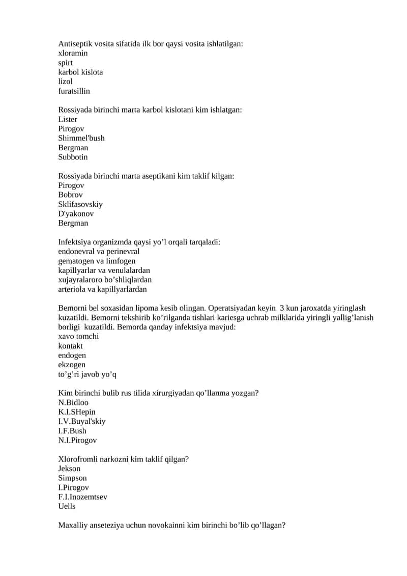 Antiseptik vositalar 1