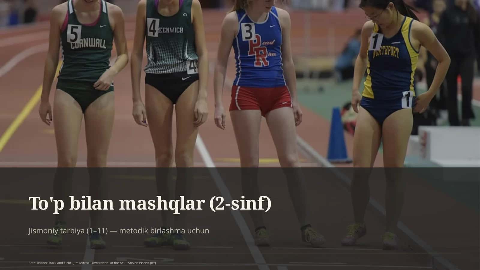 To'p bilan mashqlar (2-sinf) 1