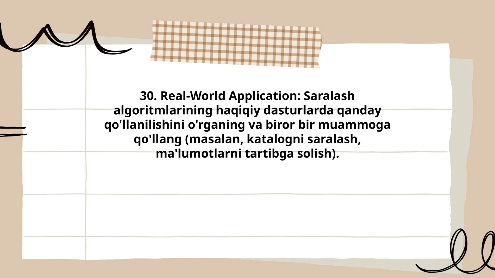 Real-World Application 1