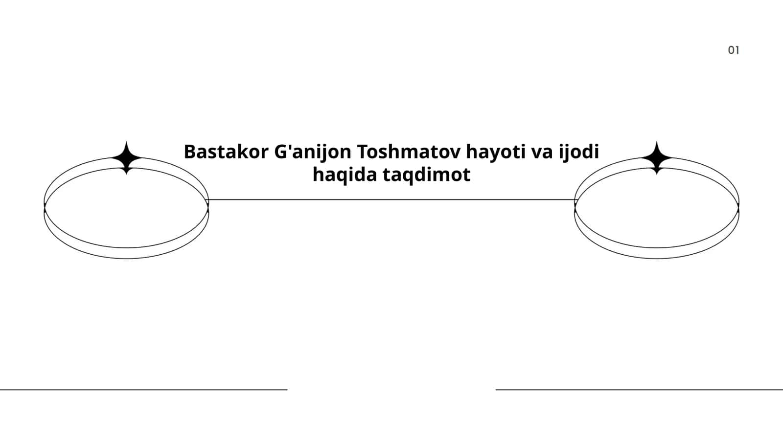 Bastakor G'anijon Toshmatov hayoti va ijodi haqida taqdimot 1