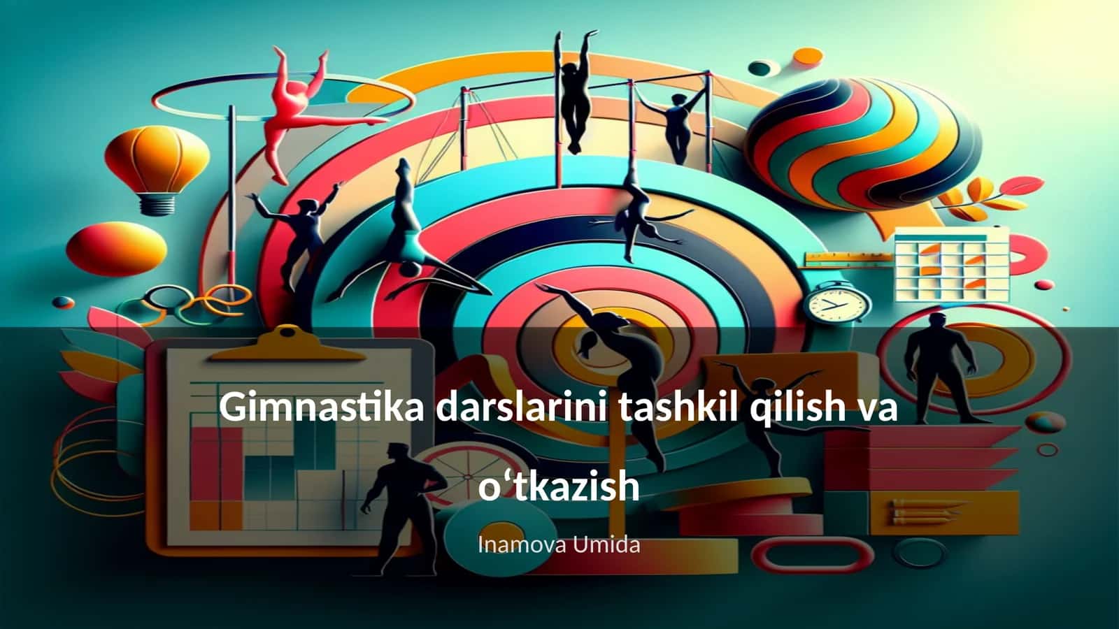 Gimnastika darslarini tashkil qilish va oʻtkazish 1