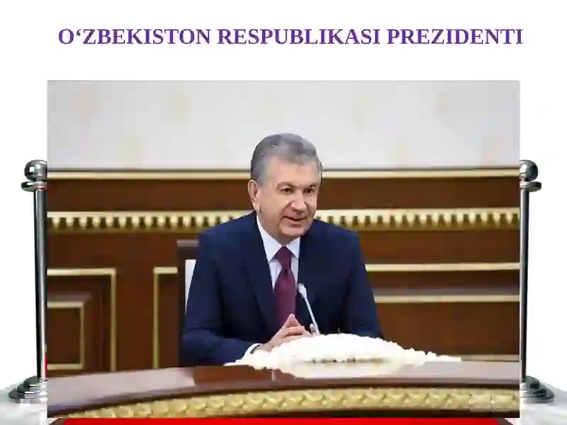 O'zbekiston Respublikasi Prezidenti