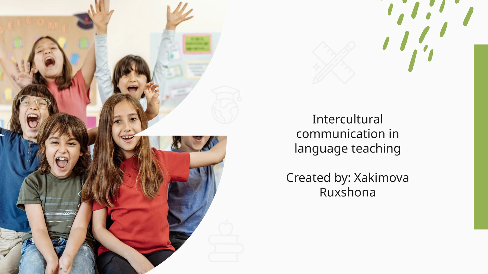 Intercultural communication in language teaching 1