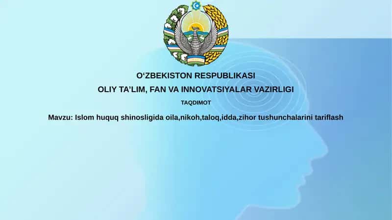 Islom huquqshunosligidagi asoslar 1