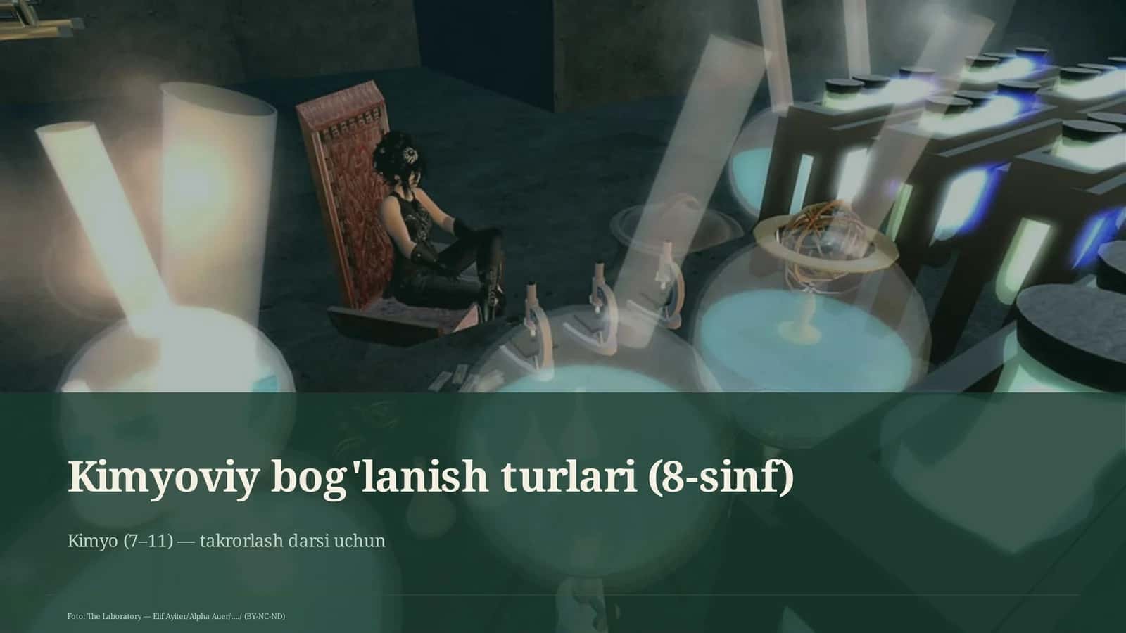 Kimyoviy bog'lanish turlari (8-sinf) 4