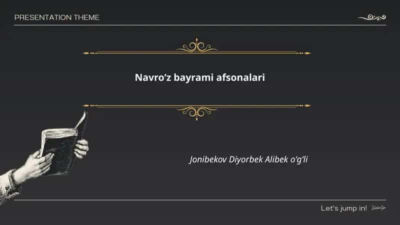 Navroʻz bayrami afsonalari 1