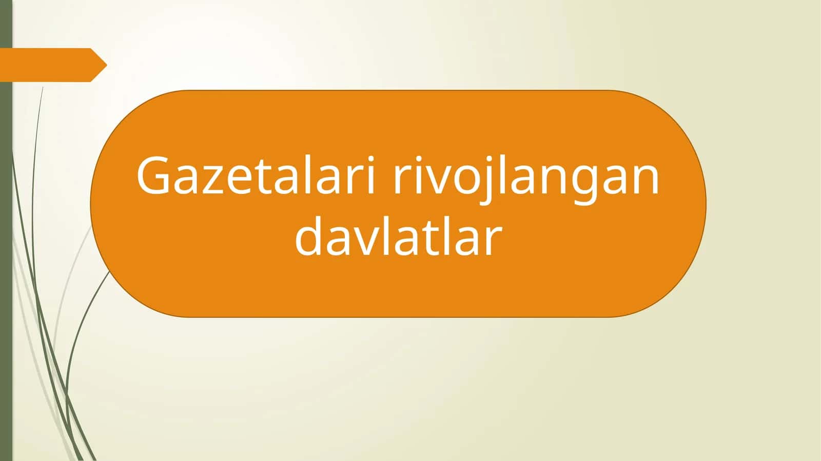 Gazetalari rivojlangan davlatlar 1