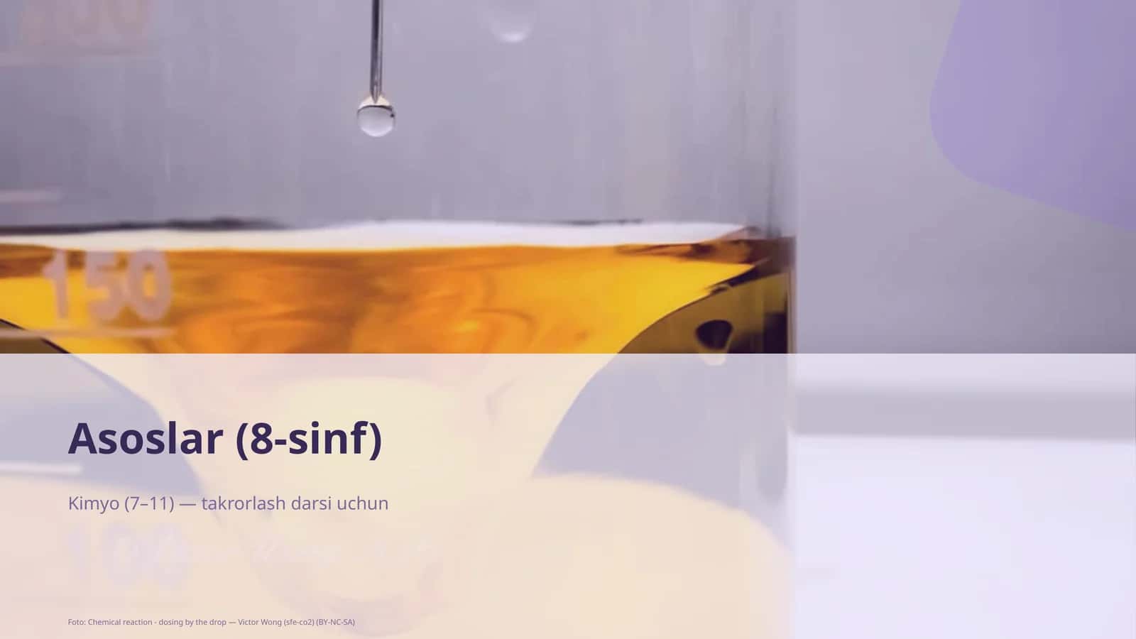 Asoslar (8-sinf) 1
