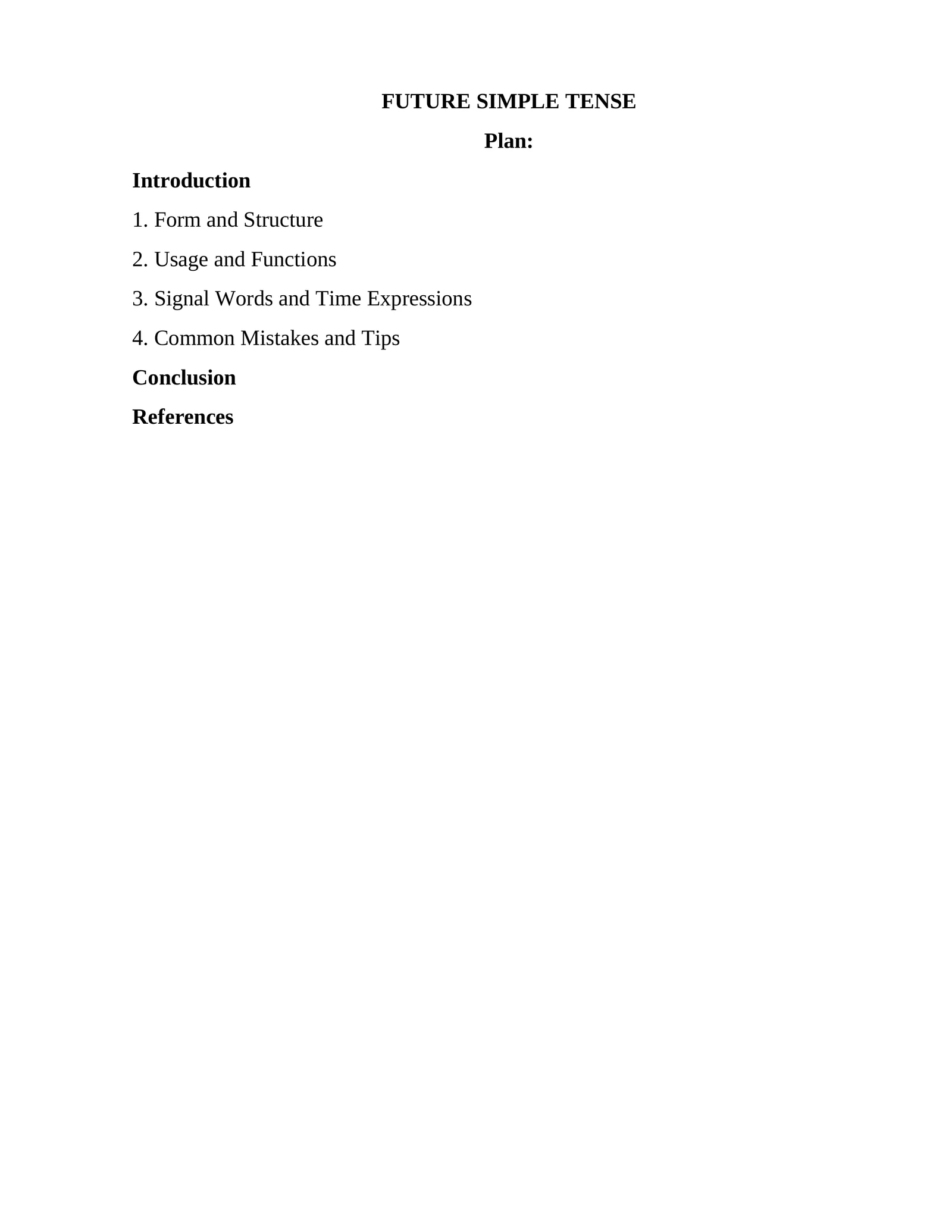 FUTURE SIMPLE TENSE 1