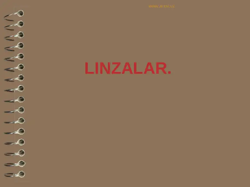 Linzalar 1