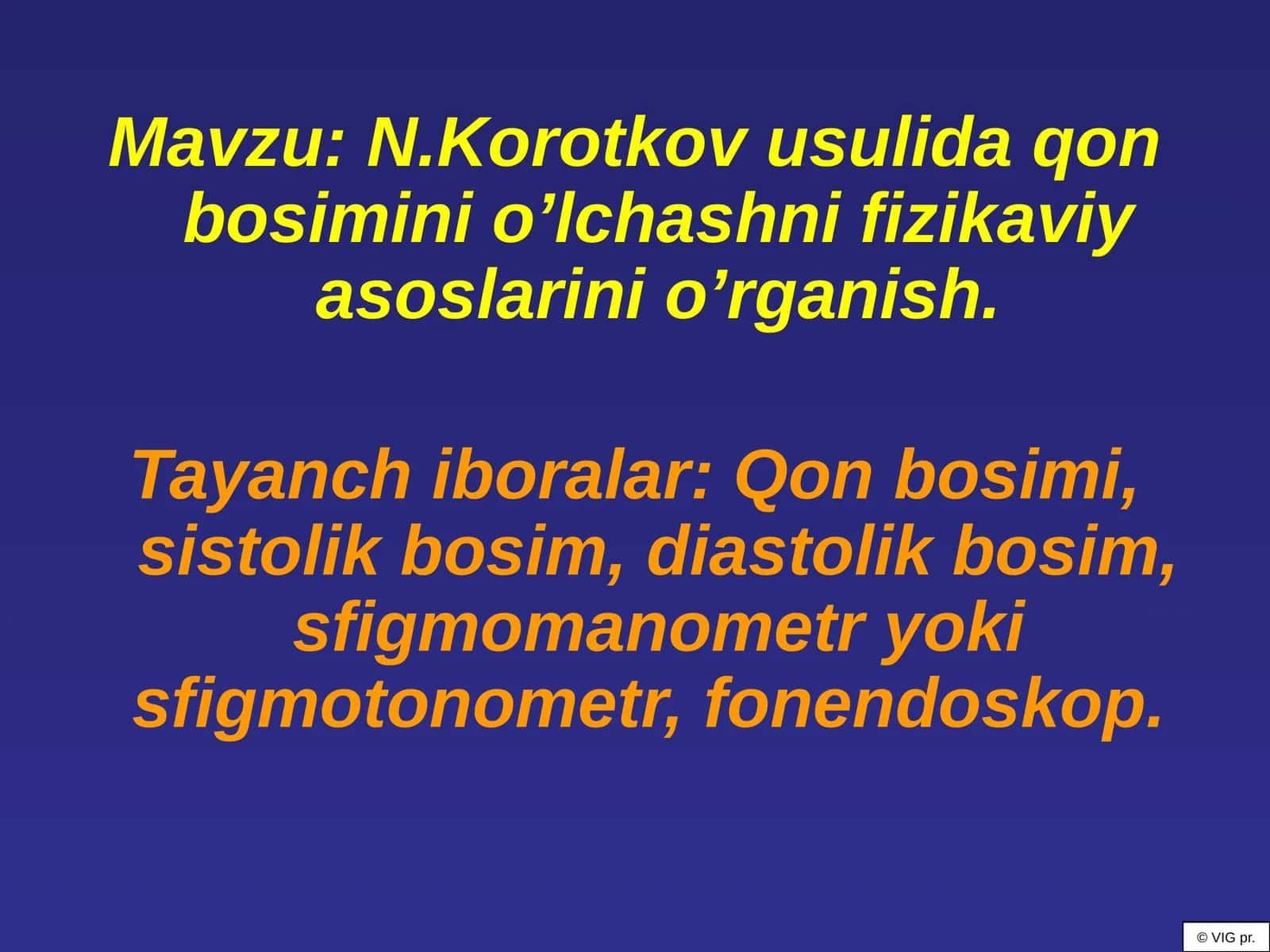 Tomirdagi qon bosimini o‘lchashning usullari 1