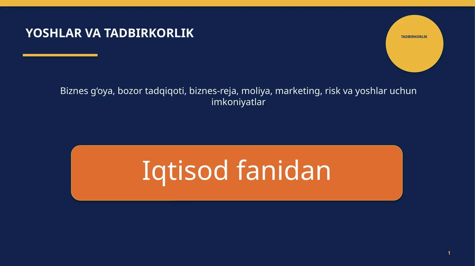 tadbirkorlik 1