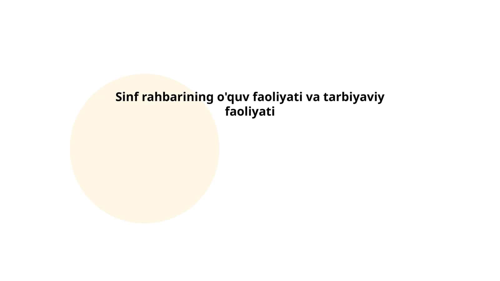 O'quv rejalarini tuzish 1