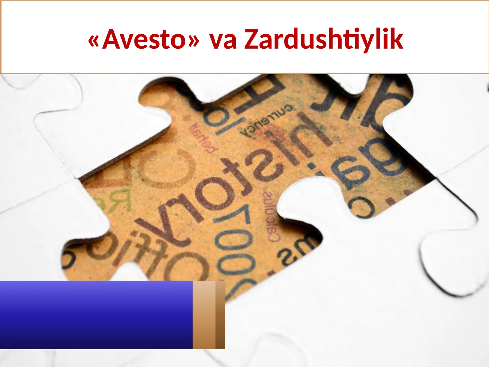 «Avesto»vaZardushtiylik 1