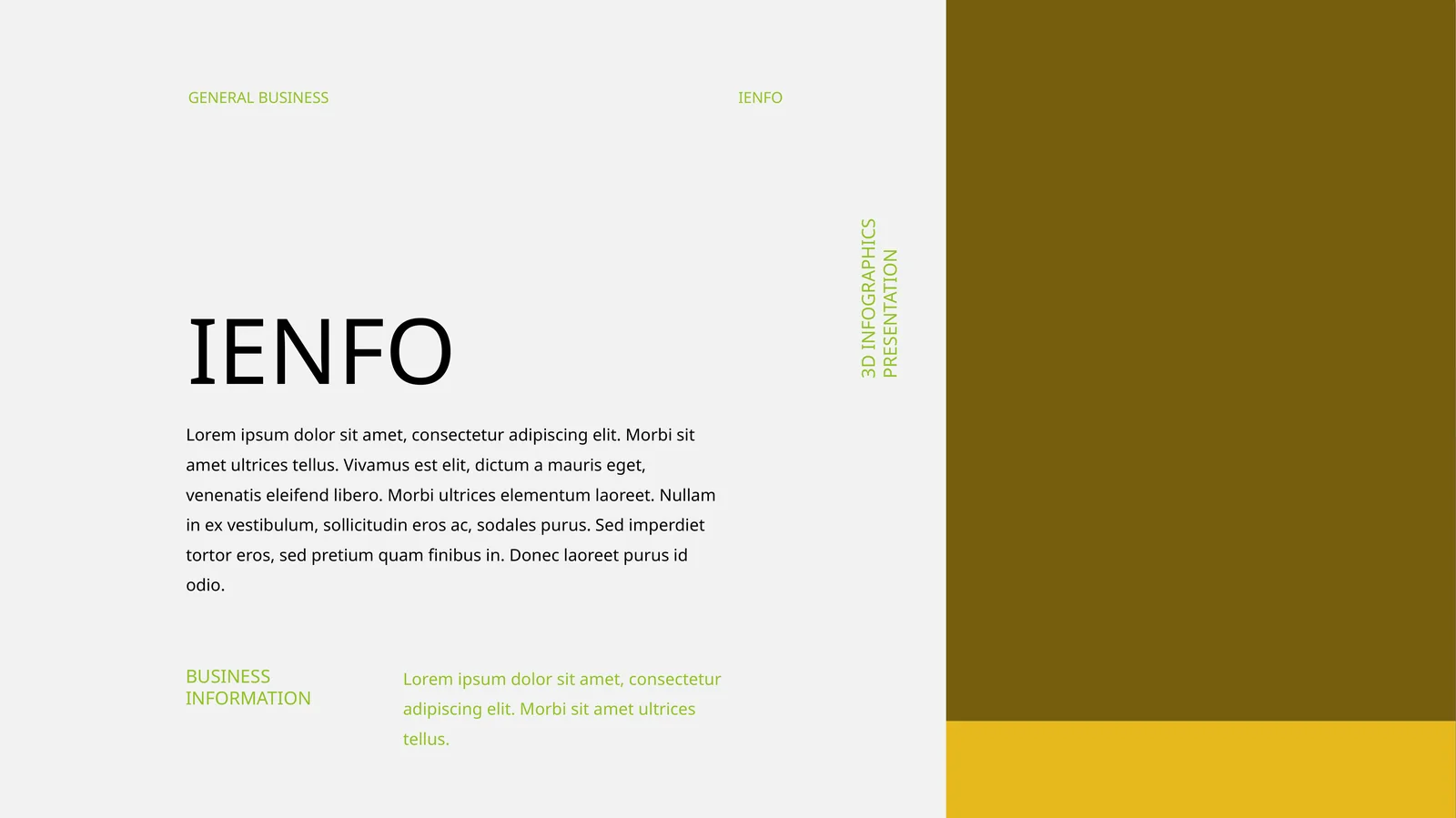 3D INFOGRAPHICS PRESENTATION 1