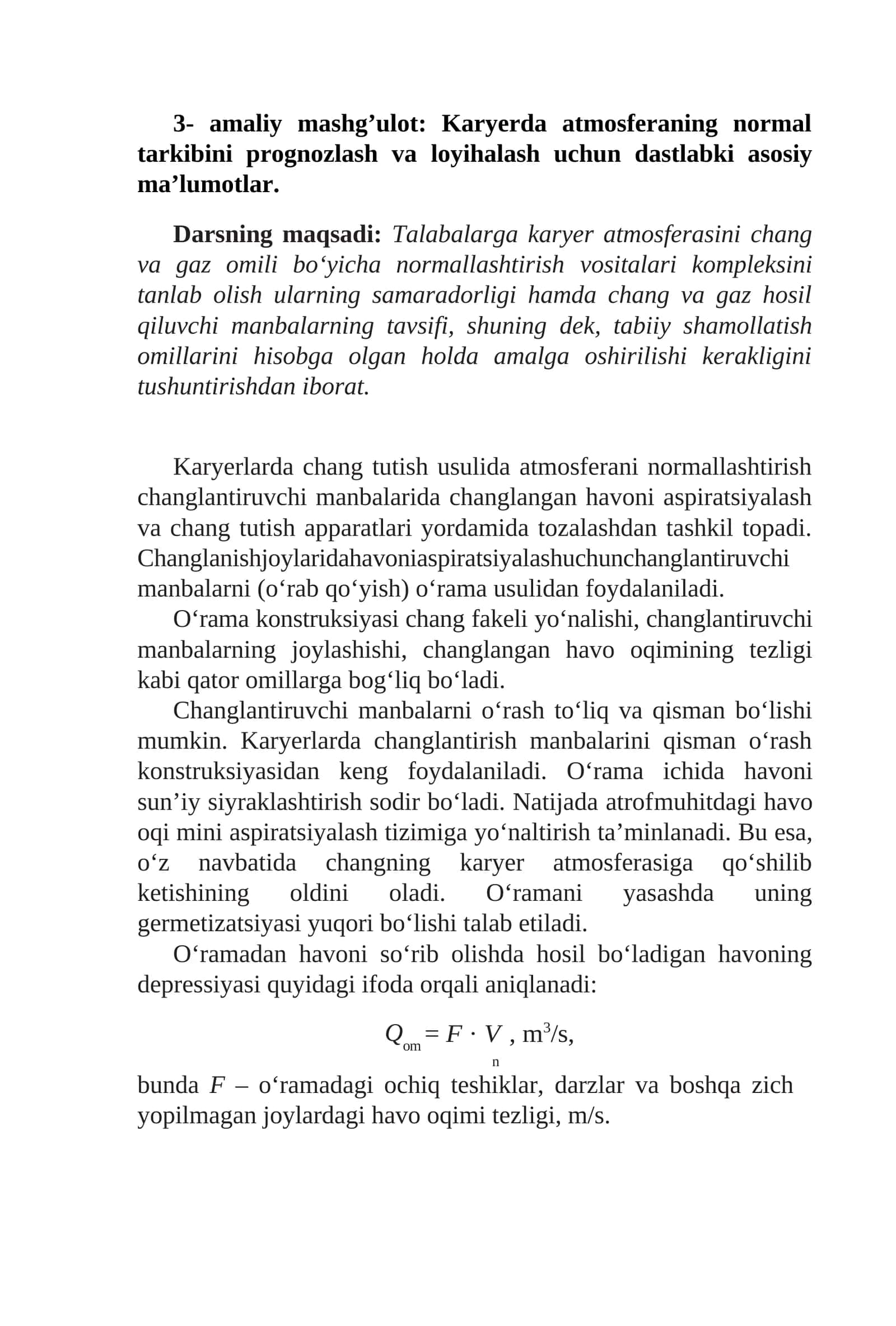 Karyer atmosferasini normallashtirish 1