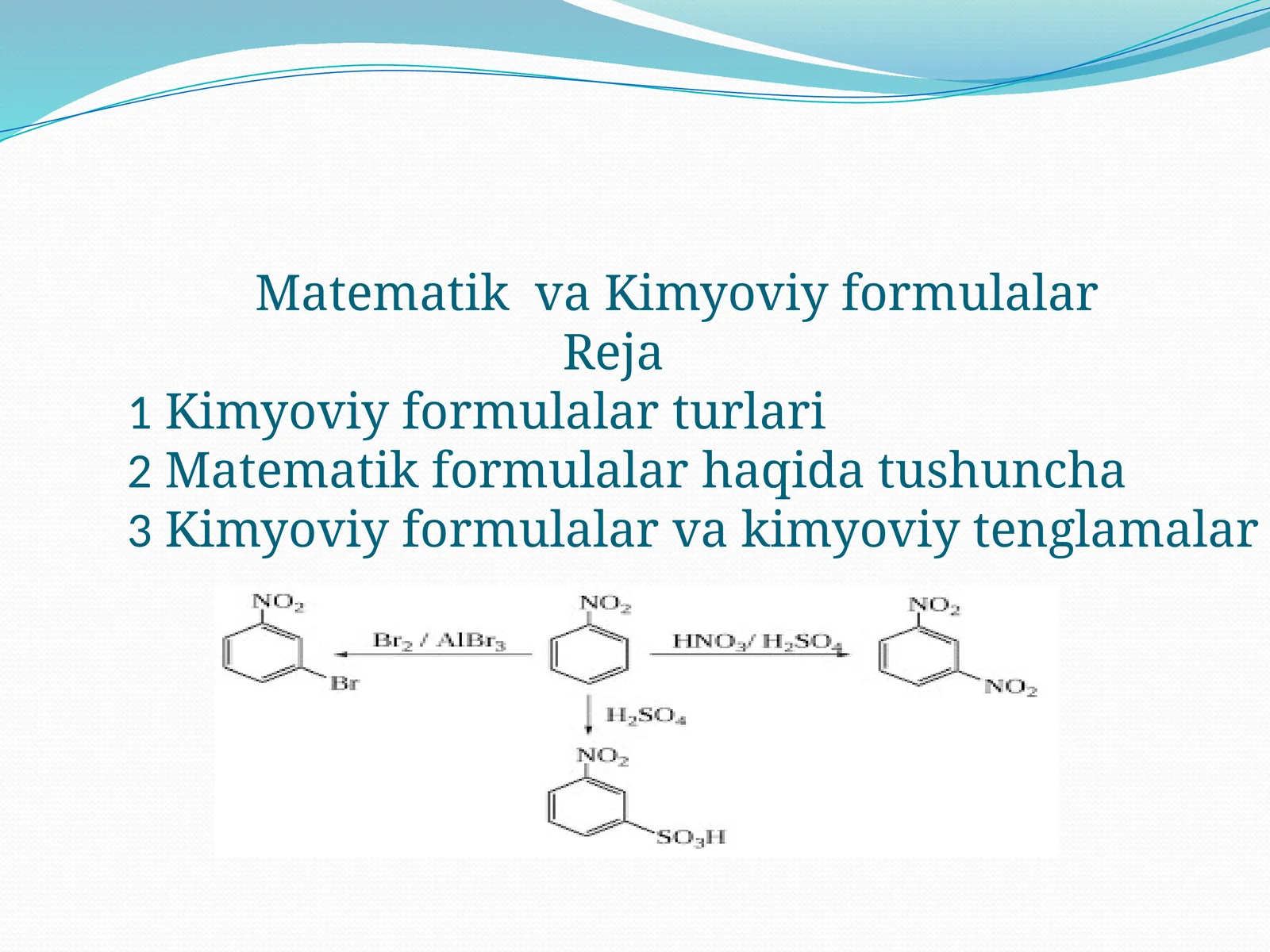 Kimyoviy formulalar 1