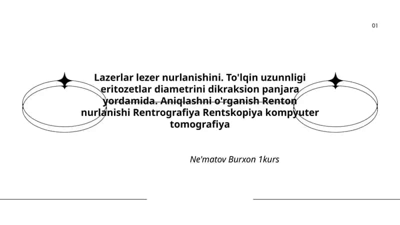 Lazerlar lezer nurlanishini 1