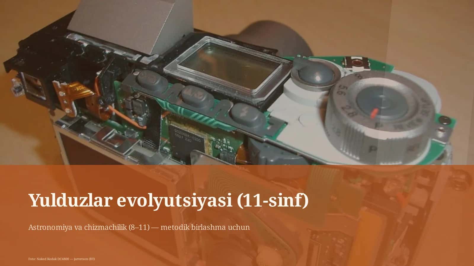 Yulduzlar evolyutsiyasi (11-sinf) 1