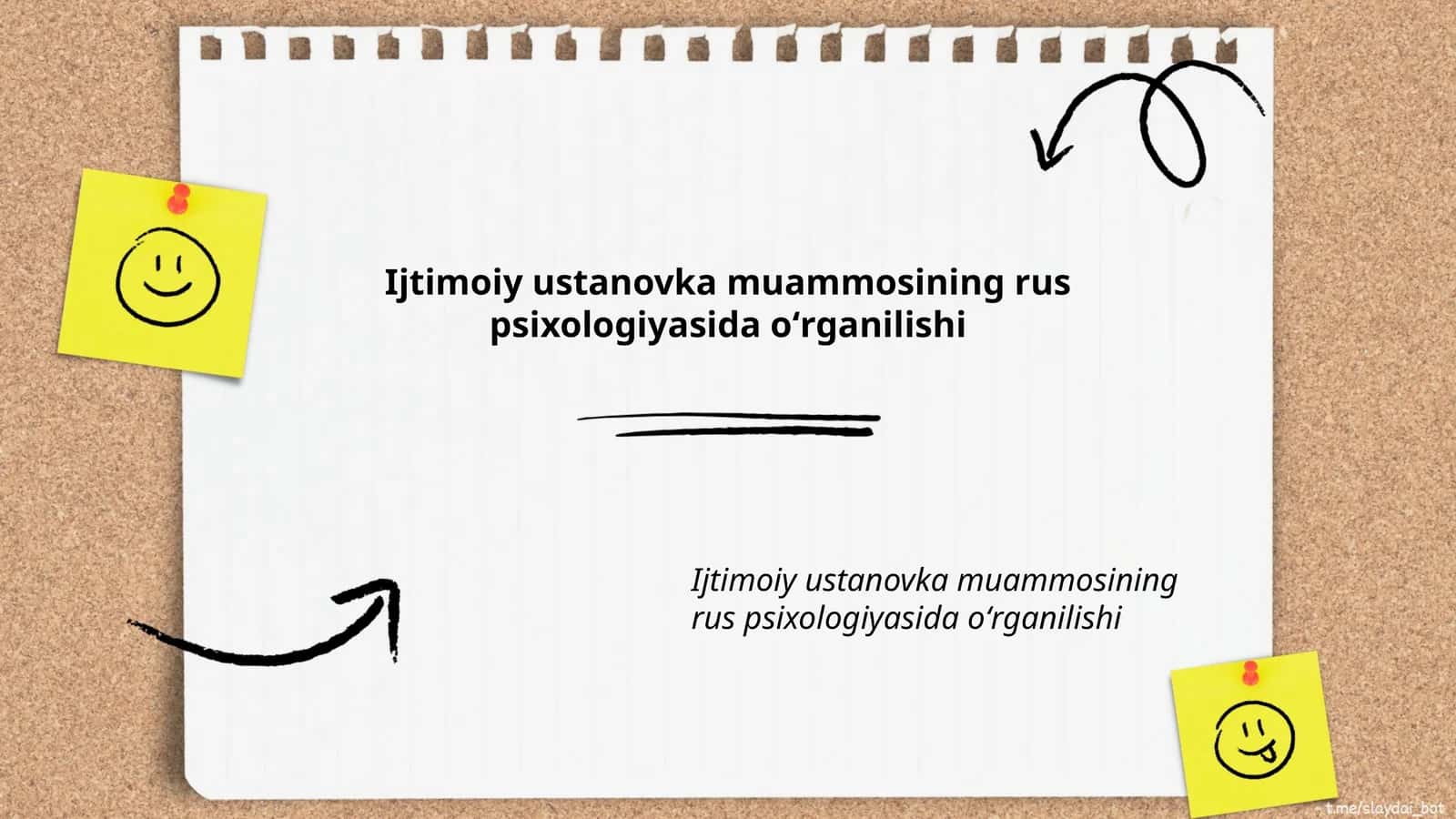 Ijtimoiy ustanovka muammosining rus psixologiyasida oʻrganilishi 1