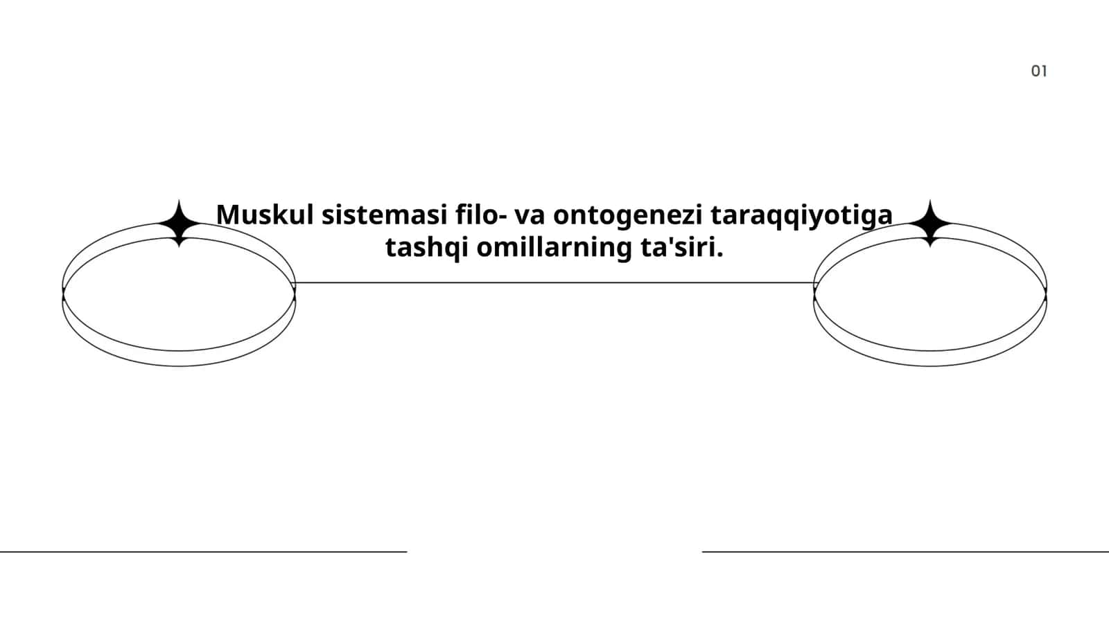 Muskul sistemasi filo- va ontogenezi taraqqiyotiga tashqi omillarning ta'siri 1