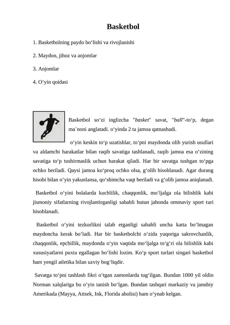 Basketbol 1
