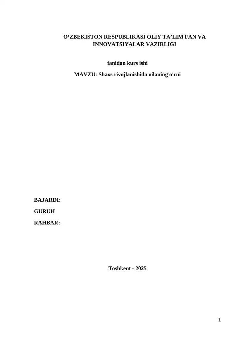 kurs ishi 1