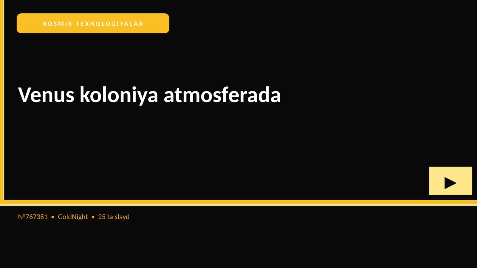 Venus koloniya atmosferada 1