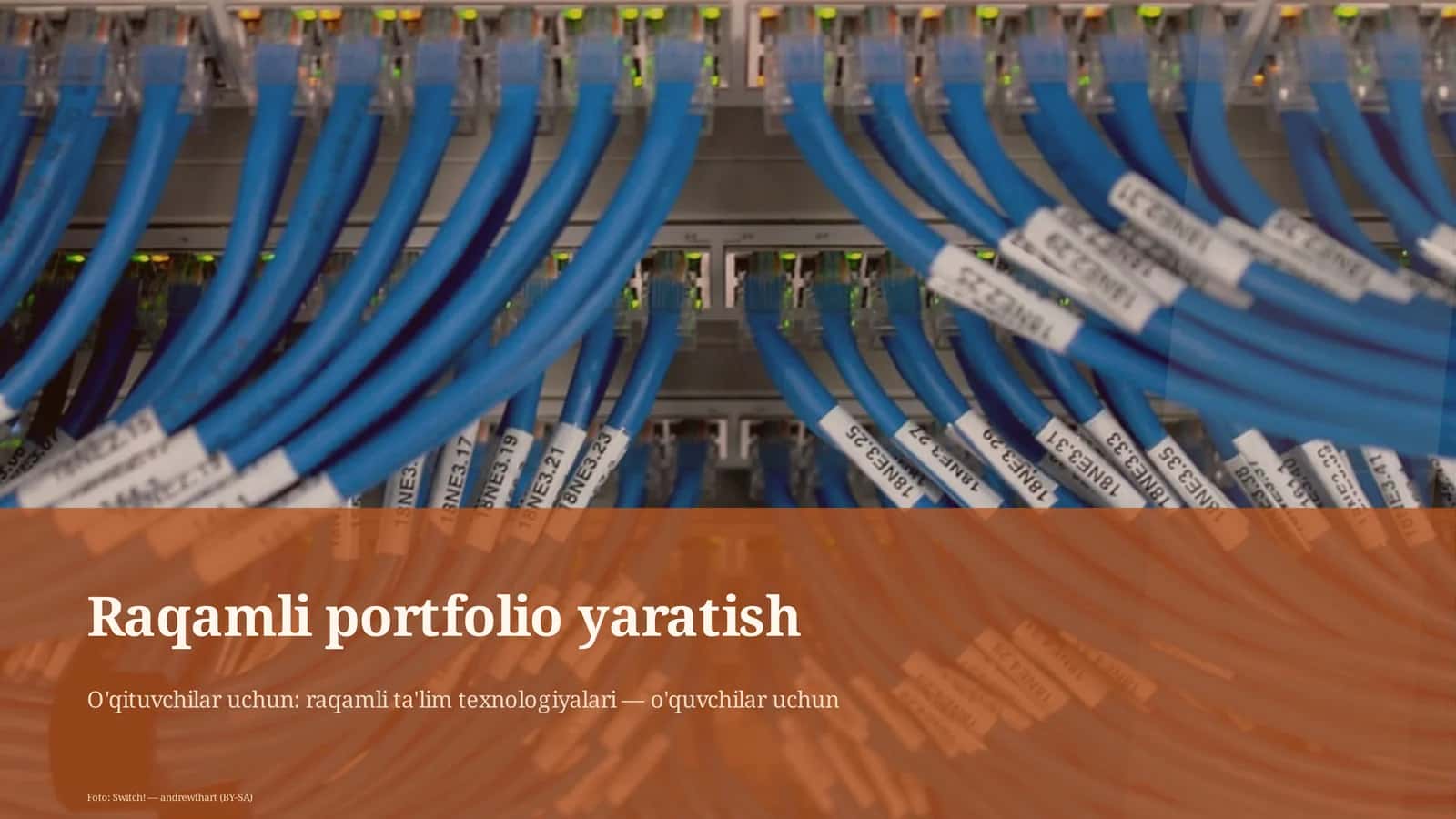 Raqamli portfolio yaratish 1