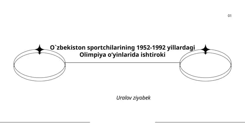 O`zbekiston sportchilarining 1952-1992 yillardagi Olimpiya o‘yinlarida ishtiroki 1