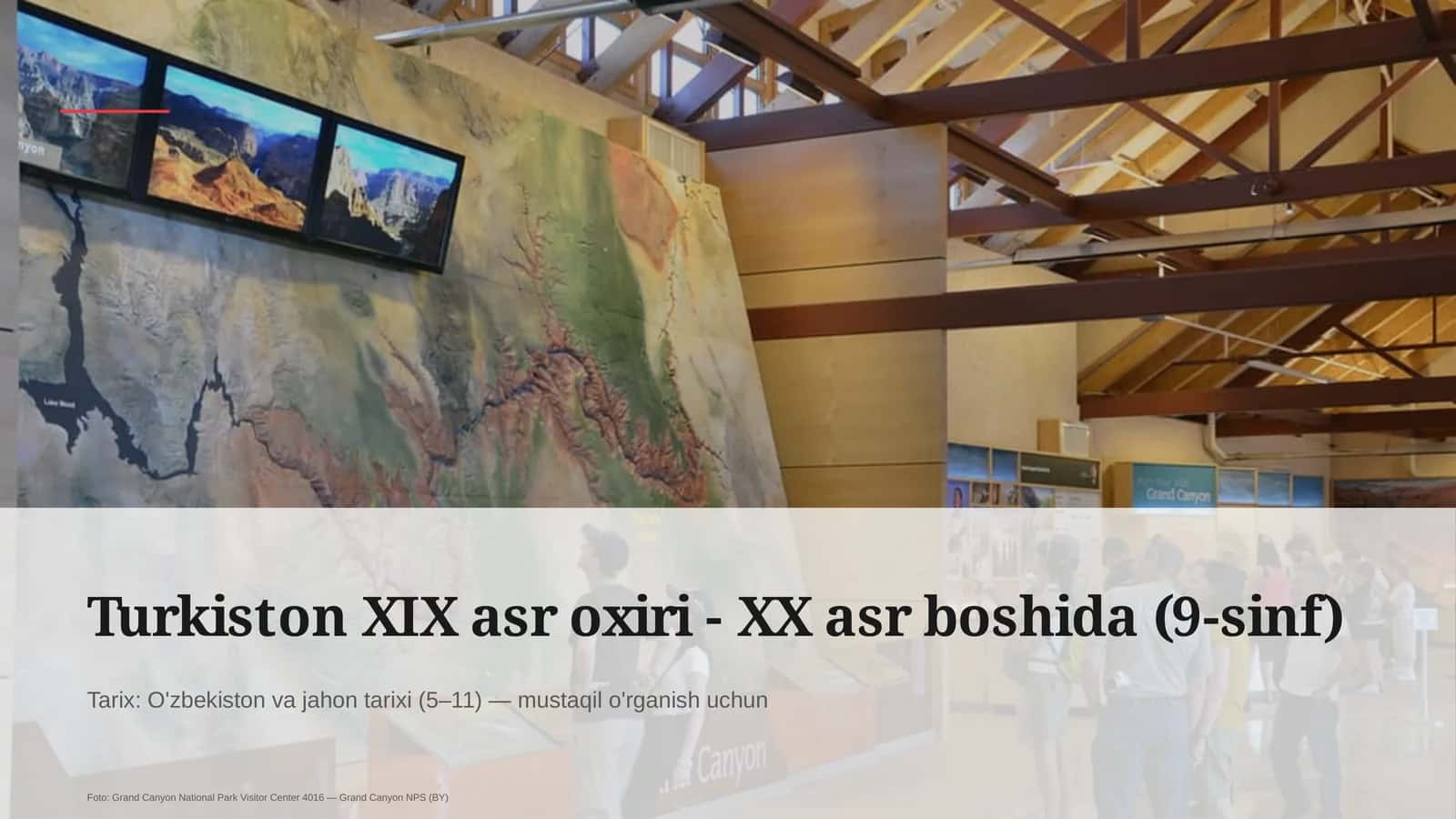 Turkiston XIX asr oxiri - XX asr boshida (9-sinf) 1