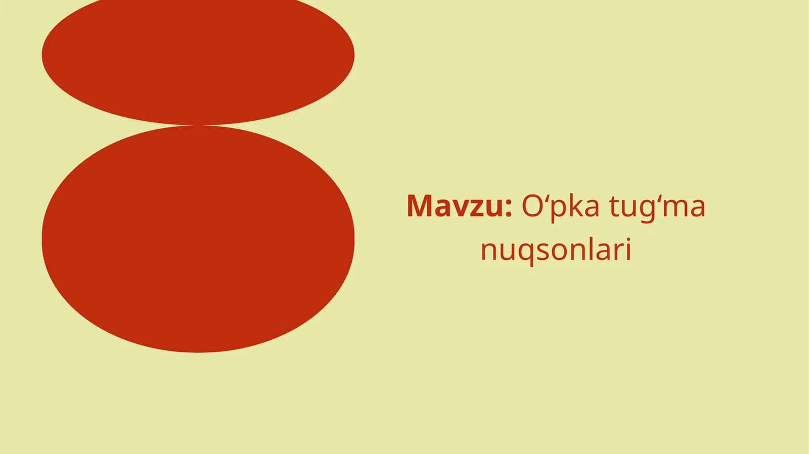 O‘pka tug‘ma nuqsonlari 1