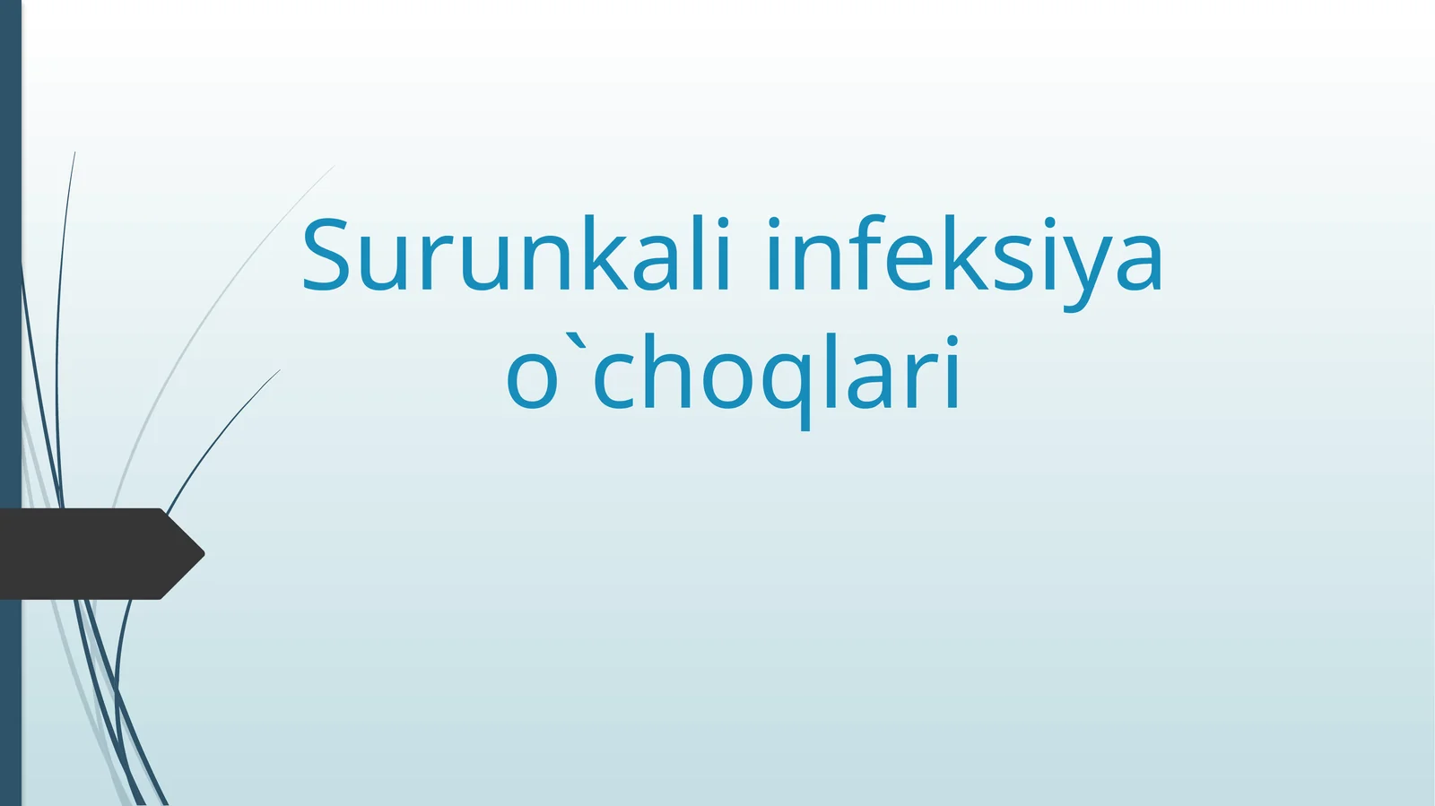 Surunkaliinfeksiyao`choqlari 1