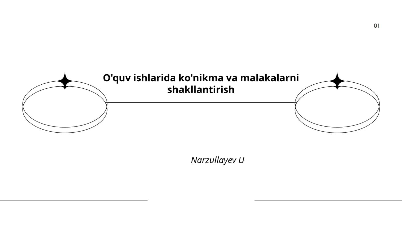 O'quv ishlarida ko'nikma va malakalarni shakllantirish 1