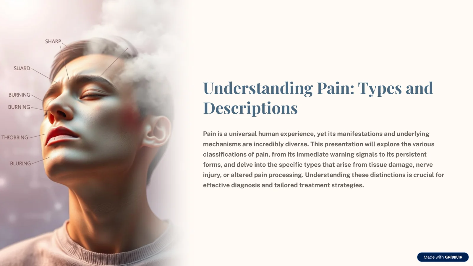 Understanding Pain: Types and Descriptions 1