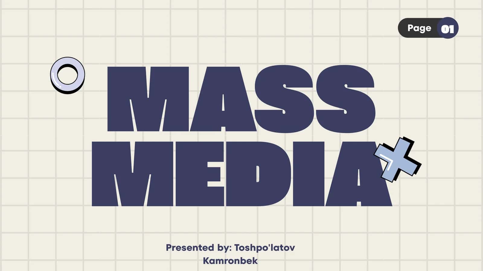 MASS MEDIA 1